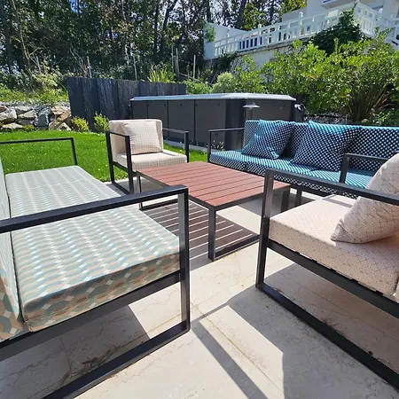 וילה D'exception, 5 Chambres, 20m Plage, Spa.